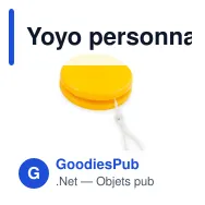 Yoyo personnalisé avec logo entreprise - Milux - Miniature 7