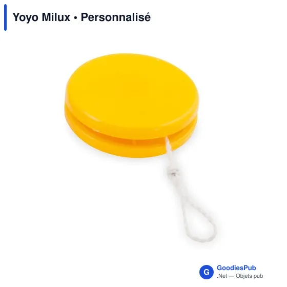 Yoyo personnalisé avec logo entreprise - Milux - Image 7