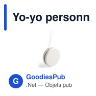 Yo-yo personnalisable en fibre de bambou avec logo - Yoyo Runux - Miniature 4