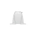 Variante blanc - YUKI COLOUR Sac à cordon en coton organique