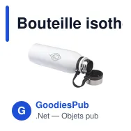 Bouteille isotherme personnalisable Yukon 600 ml avec logo - Miniature 2