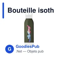 Bouteille isotherme personnalisable Yukon 600 ml avec logo - Miniature 7