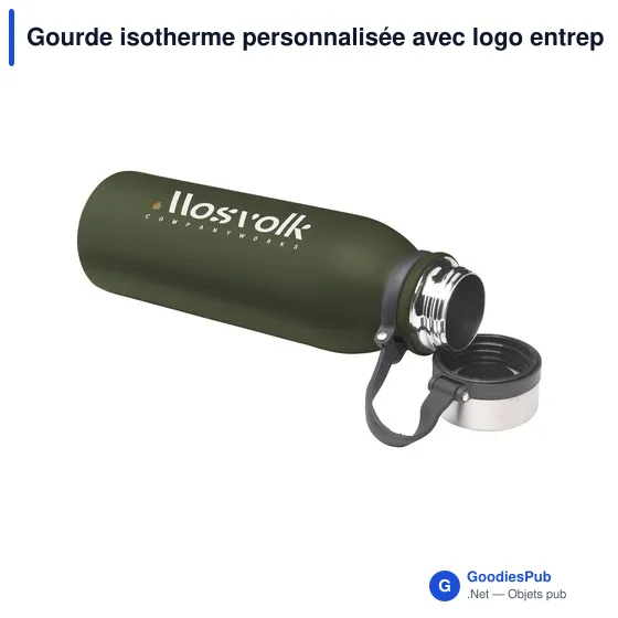 Bouteille isotherme personnalisable Yukon 600 ml avec logo - Image 8