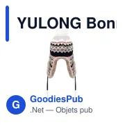 Bonnet tricoté personnalisable avec logo - YULONG - Miniature 2