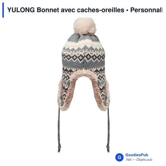 Bonnet tricoté personnalisable avec logo - YULONG - Image 12