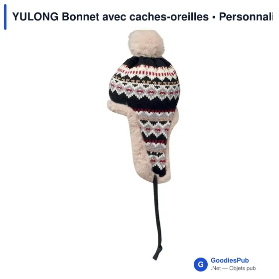 Bonnet tricoté personnalisable avec logo - YULONG - Image 6