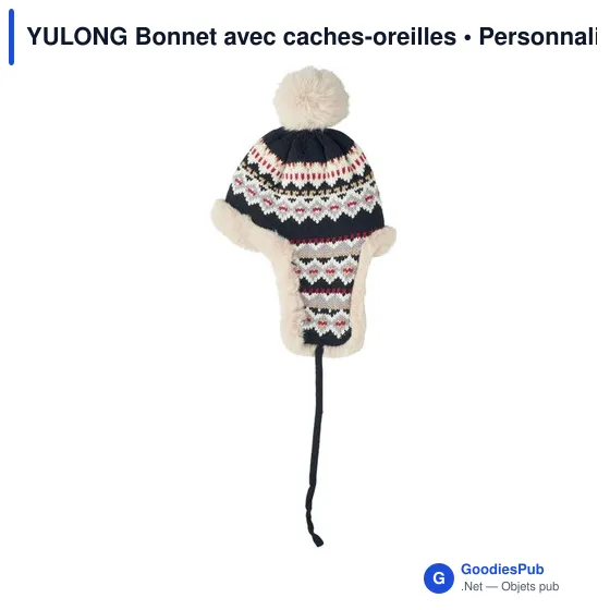 Bonnet tricoté personnalisable avec logo - YULONG - Image 7