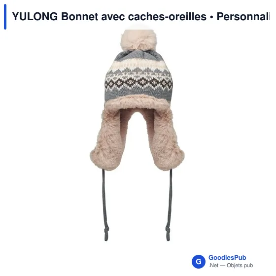 Bonnet tricoté personnalisable avec logo - YULONG - Image 10
