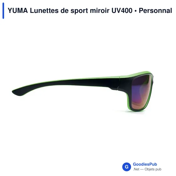 YUMA Lunettes de sport miroir UV400 - Image 2