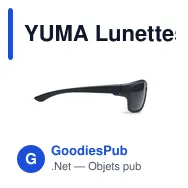 YUMA Lunettes de sport miroir UV400 - Miniature 11