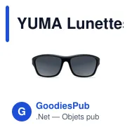 YUMA Lunettes de sport miroir UV400 - Miniature 12