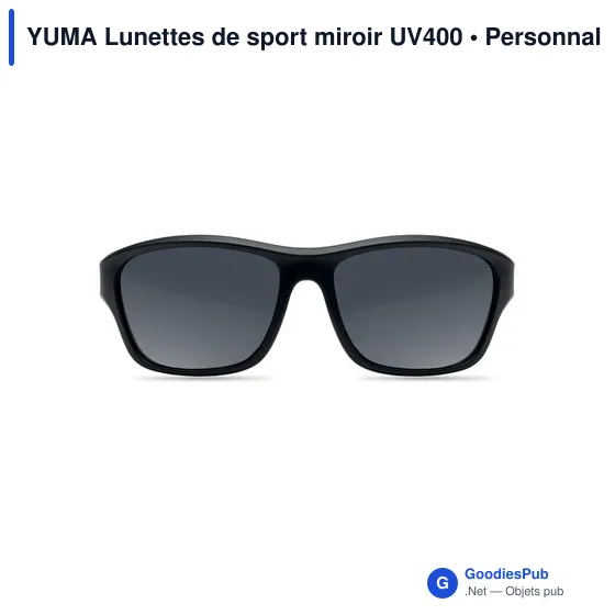 YUMA Lunettes de sport miroir UV400 - Image 12