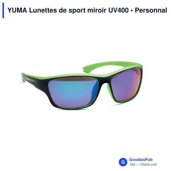 YUMA Lunettes de sport miroir UV400 - Image 4