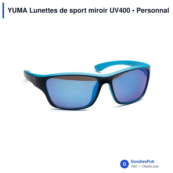YUMA Lunettes de sport miroir UV400 - Image 6