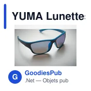 YUMA Lunettes de sport miroir UV400 - Miniature 9
