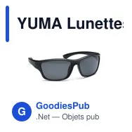 YUMA Lunettes de sport miroir UV400 - Miniature 10