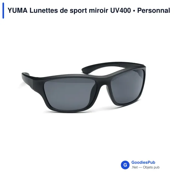 YUMA Lunettes de sport miroir UV400 - Image 10