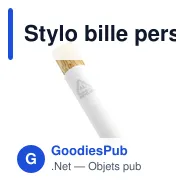Stylo bille personnalisable en aluminium recyclé avec logo - Yuri GRS - Miniature 5