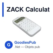 ZACK Calculatrice - Miniature 1