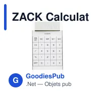 ZACK Calculatrice - Miniature 2