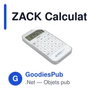 ZACK Calculatrice - Miniature 5