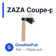 ZAZA Coupe-pizza manche en bambou - Miniature 2