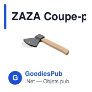 ZAZA Coupe-pizza manche en bambou - Miniature 3