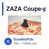ZAZA Coupe-pizza manche en bambou - Miniature 5