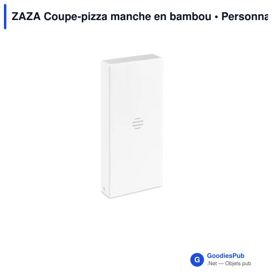 ZAZA Coupe-pizza manche en bambou - Image 6