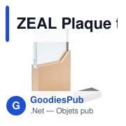 ZEAL Plaque trophée - Miniature 1