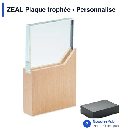 ZEAL Plaque trophée