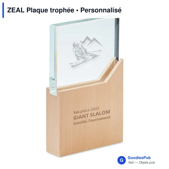 ZEAL Plaque trophée - Image 4