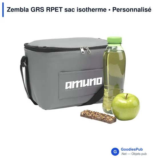 Sac isotherme personnalisable Zembla GRS RPET avec logo - Image 2
