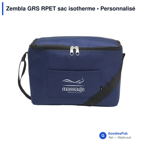 Sac isotherme personnalisable Zembla GRS RPET avec logo - Image 11