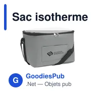 Sac isotherme personnalisable Zembla GRS RPET avec logo - Miniature 5