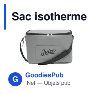 Sac isotherme personnalisable Zembla GRS RPET avec logo - Miniature 6