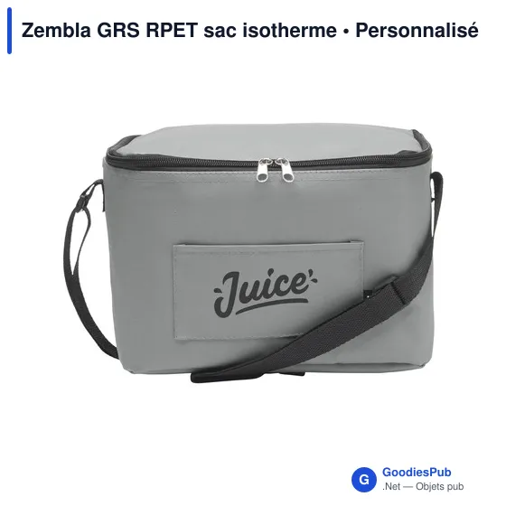 Sac isotherme personnalisable Zembla GRS RPET avec logo - Image 6