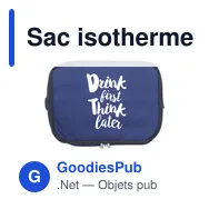 Sac isotherme personnalisable Zembla GRS RPET avec logo - Miniature 8