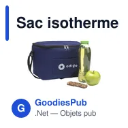 Sac isotherme personnalisable Zembla GRS RPET avec logo - Miniature 9