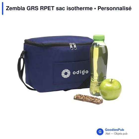 Sac isotherme personnalisable Zembla GRS RPET avec logo - Image 9