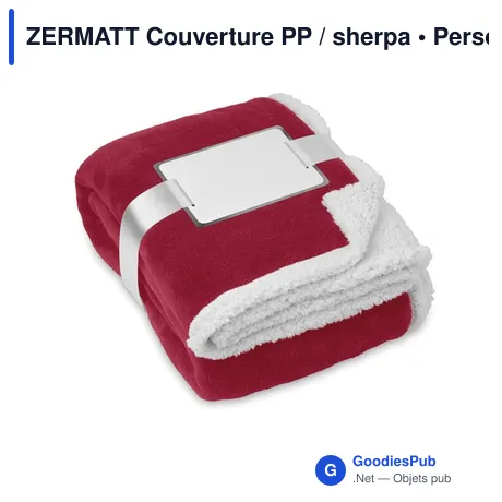 ZERMATT Couverture PP / sherpa