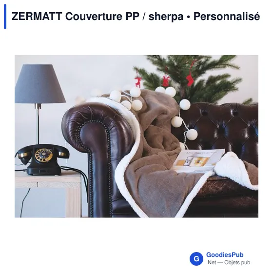ZERMATT Couverture PP / sherpa - Image 11