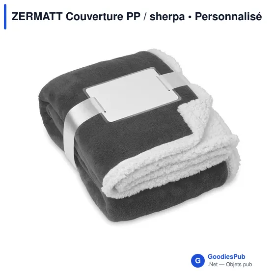 ZERMATT Couverture PP / sherpa - Image 5