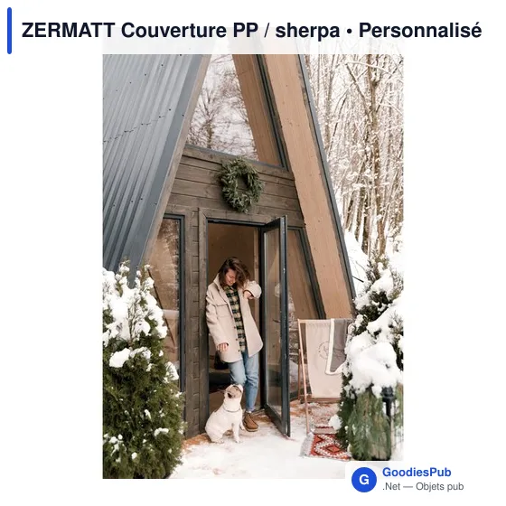 ZERMATT Couverture PP / sherpa - Image 7
