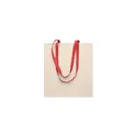 Variante rouge - ZEVRA Sac shopping en coton 140 gr/m²