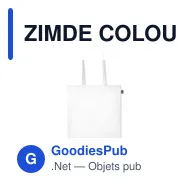 ZIMDE COLOUR Sac shopping en coton organique - Miniature 12