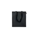 Variante noir - ZIMDE COLOUR Sac shopping en coton organique