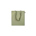 Variante vert - ZIMDE COLOUR Sac shopping en coton organique