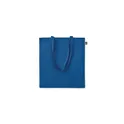Variante bleu royal - ZIMDE COLOUR Sac shopping en coton organique