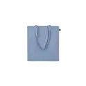 Variante bleu bébé - ZIMDE COLOUR Sac shopping en coton organique